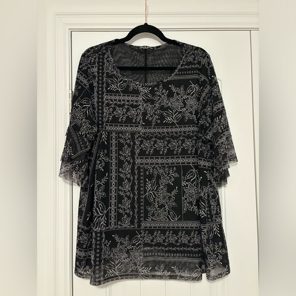 Cable & Gauge Tops - Cable & gauge sheer top